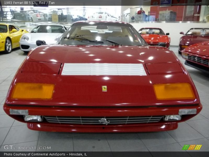 Red / Tan 1983 Ferrari BB 512i