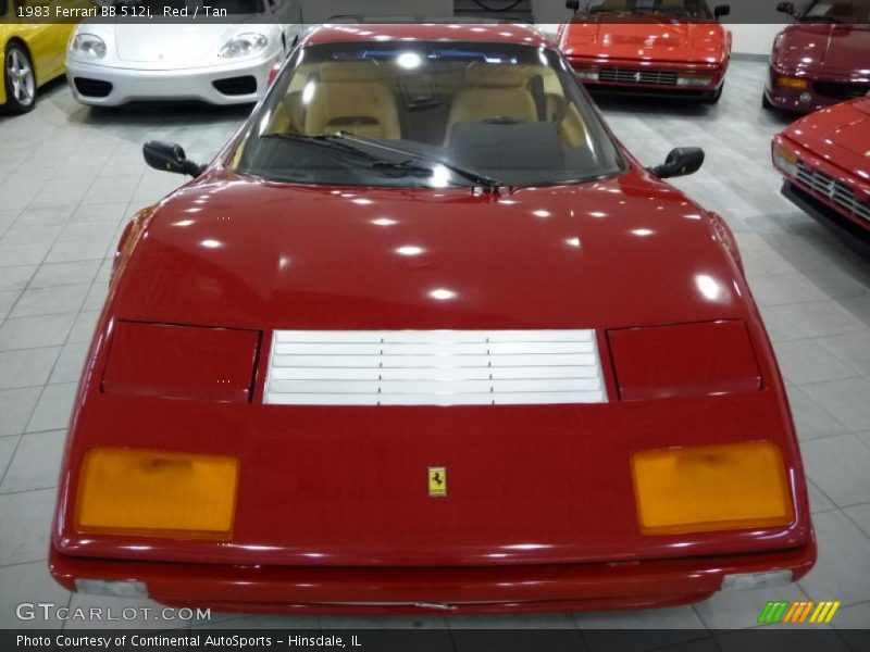 Red / Tan 1983 Ferrari BB 512i