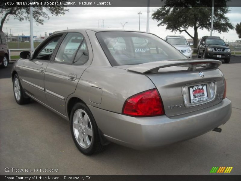 Radium / Charcoal 2005 Nissan Sentra 1.8 S Special Edition