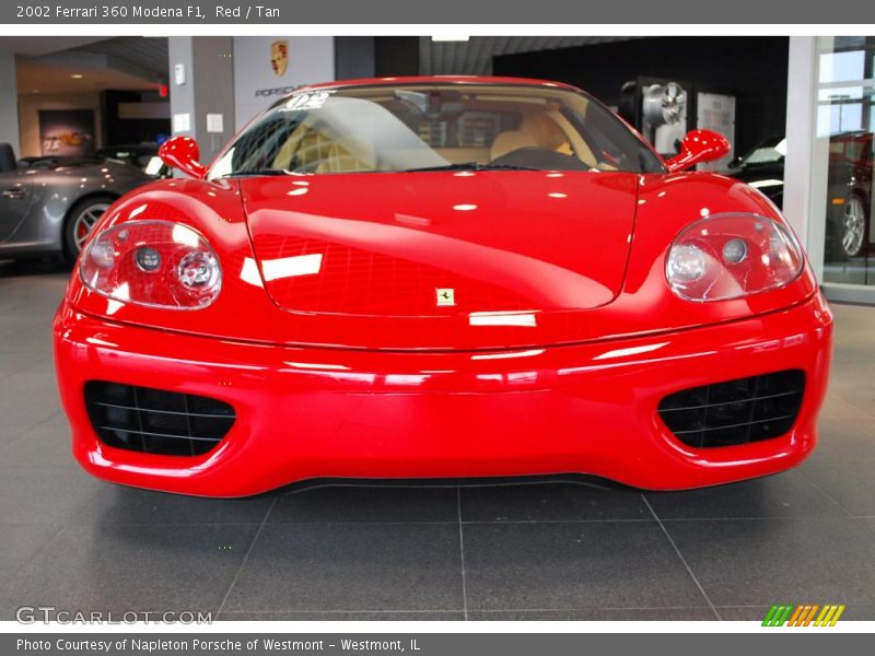Red / Tan 2002 Ferrari 360 Modena F1
