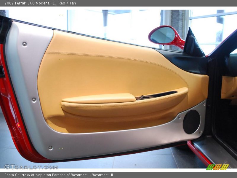 Red / Tan 2002 Ferrari 360 Modena F1