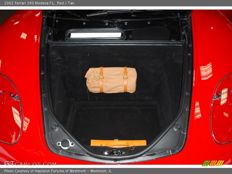 Red / Tan 2002 Ferrari 360 Modena F1