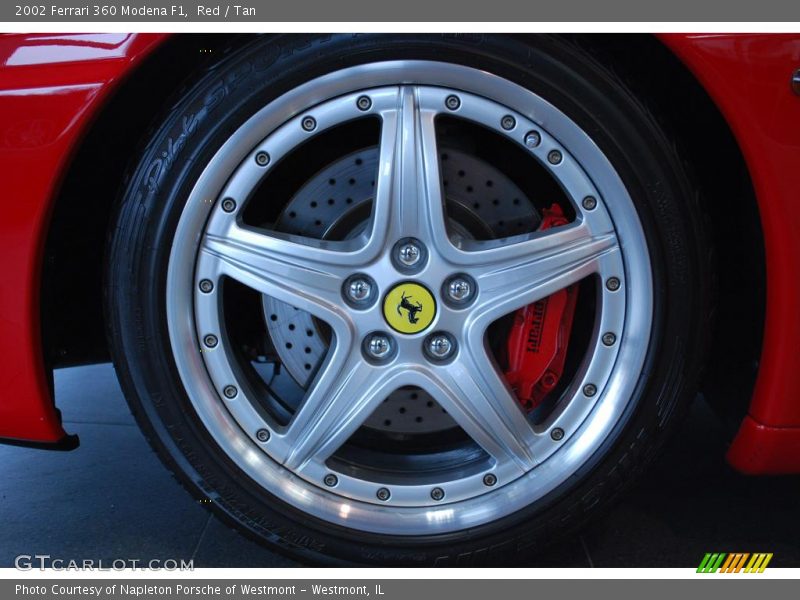 Red / Tan 2002 Ferrari 360 Modena F1
