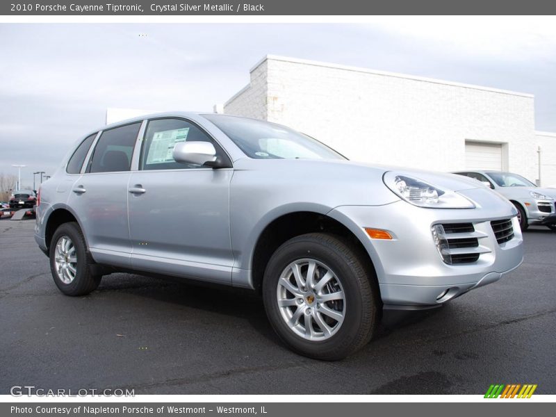 Crystal Silver Metallic / Black 2010 Porsche Cayenne Tiptronic