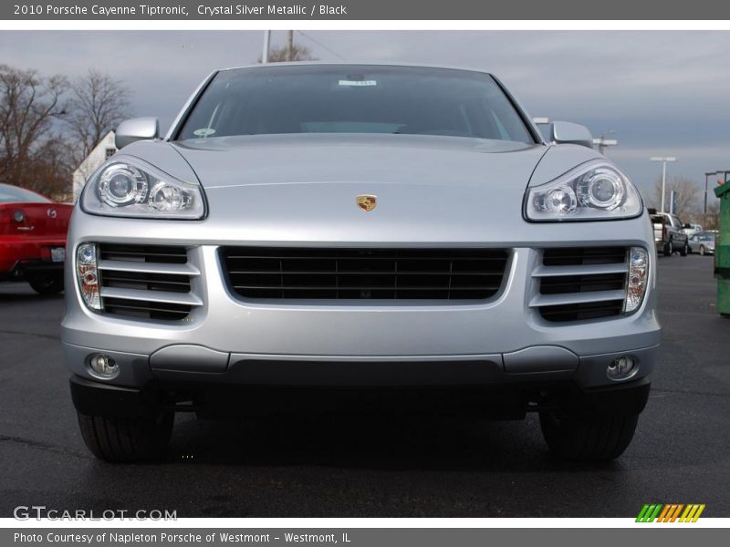 Crystal Silver Metallic / Black 2010 Porsche Cayenne Tiptronic