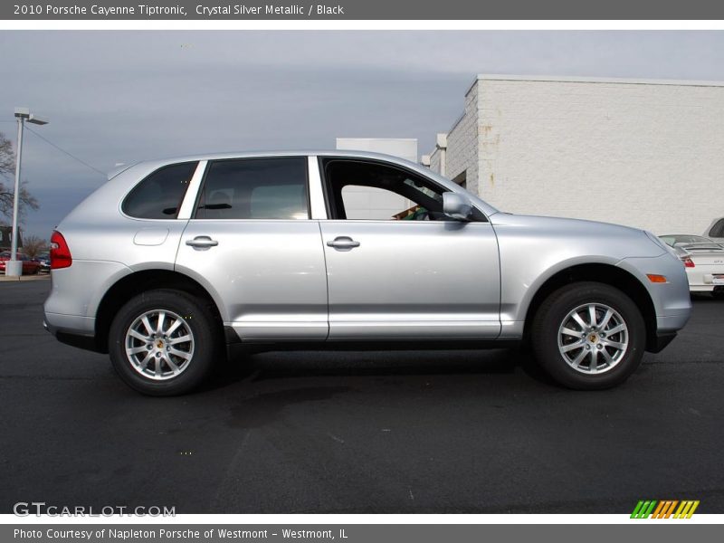 Crystal Silver Metallic / Black 2010 Porsche Cayenne Tiptronic