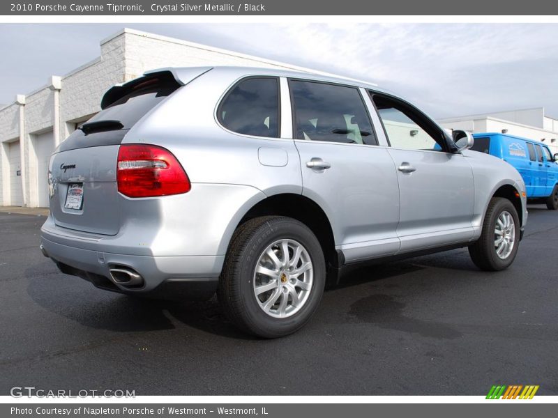 Crystal Silver Metallic / Black 2010 Porsche Cayenne Tiptronic