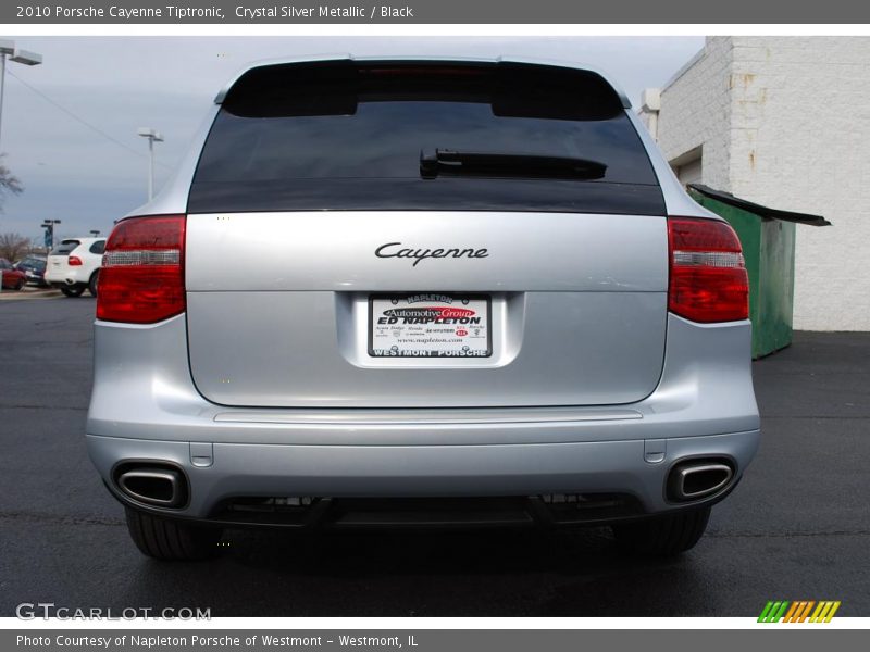 Crystal Silver Metallic / Black 2010 Porsche Cayenne Tiptronic
