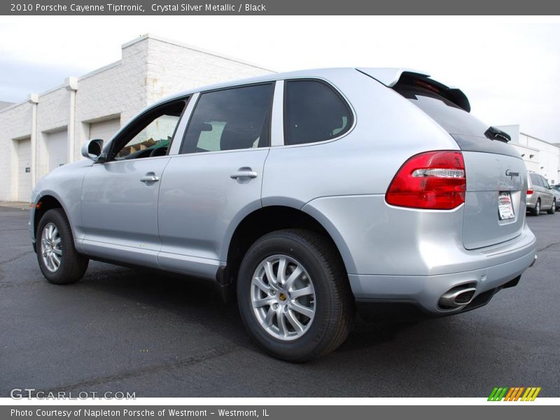 Crystal Silver Metallic / Black 2010 Porsche Cayenne Tiptronic