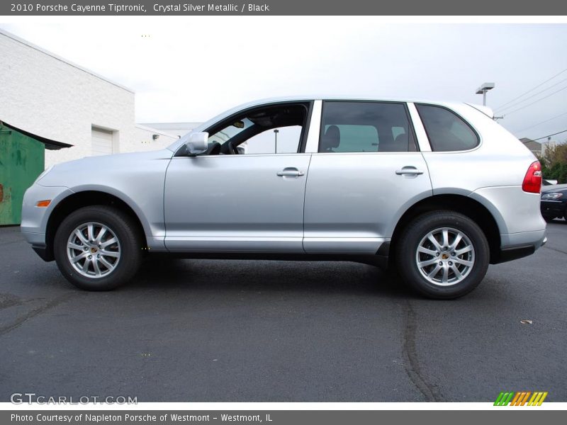 Crystal Silver Metallic / Black 2010 Porsche Cayenne Tiptronic