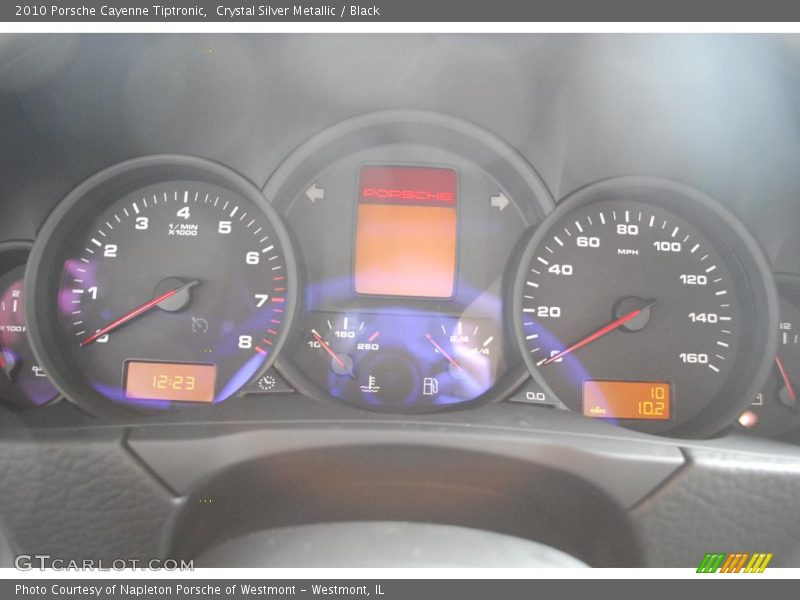 Crystal Silver Metallic / Black 2010 Porsche Cayenne Tiptronic