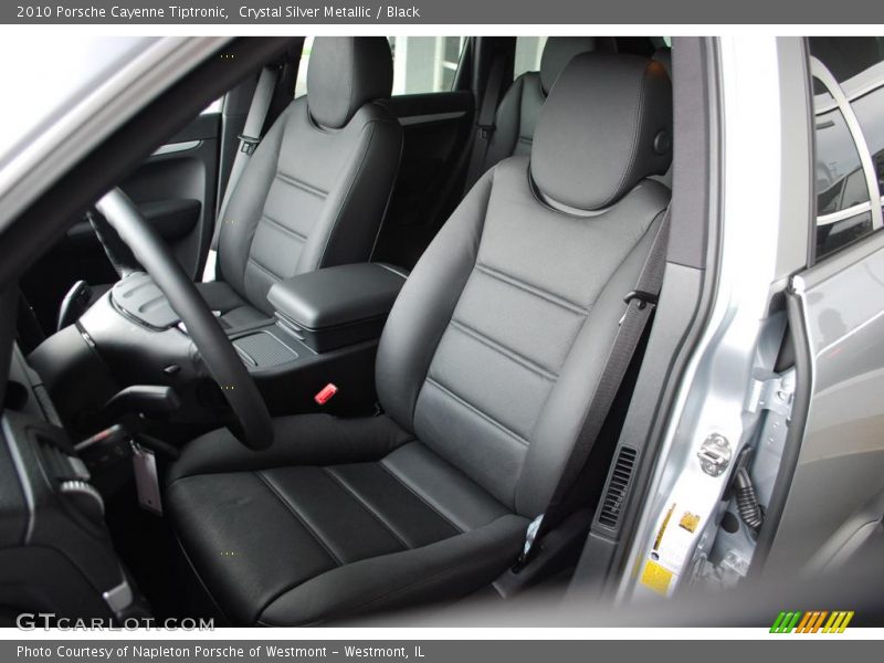 Crystal Silver Metallic / Black 2010 Porsche Cayenne Tiptronic