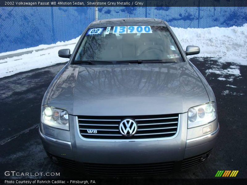 Silverstone Grey Metallic / Grey 2002 Volkswagen Passat W8 4Motion Sedan