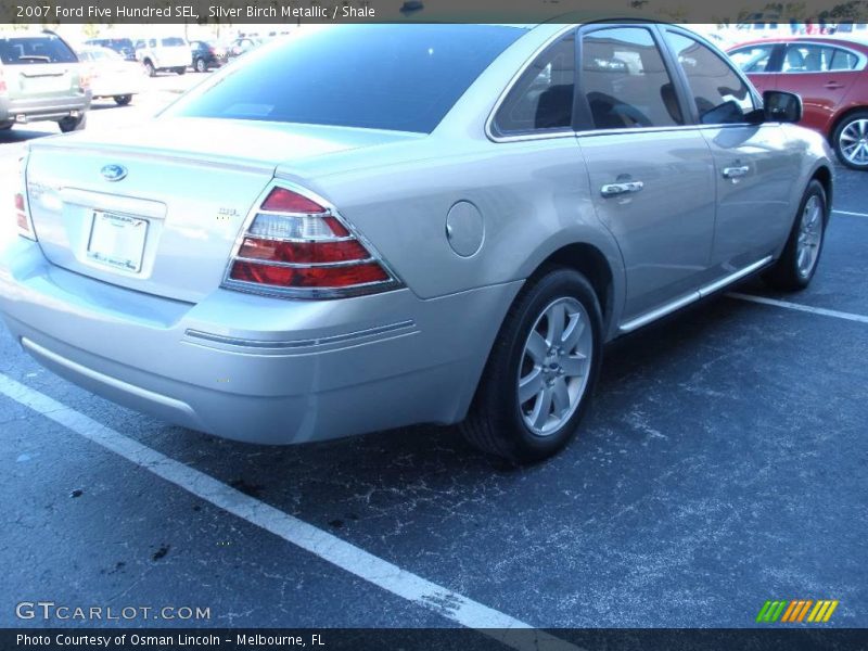Silver Birch Metallic / Shale 2007 Ford Five Hundred SEL