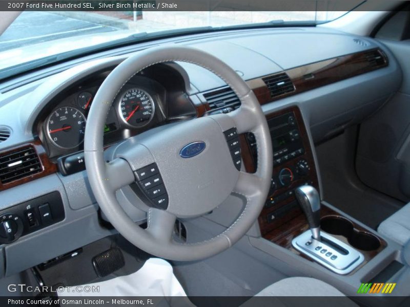 Silver Birch Metallic / Shale 2007 Ford Five Hundred SEL