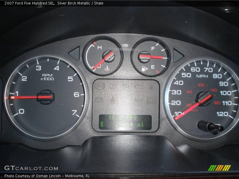 Silver Birch Metallic / Shale 2007 Ford Five Hundred SEL