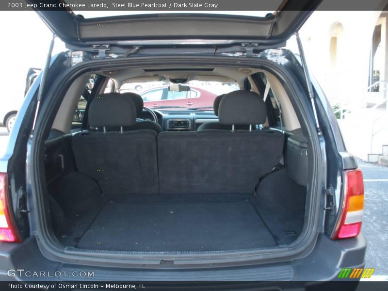 Steel Blue Pearlcoat / Dark Slate Gray 2003 Jeep Grand Cherokee Laredo