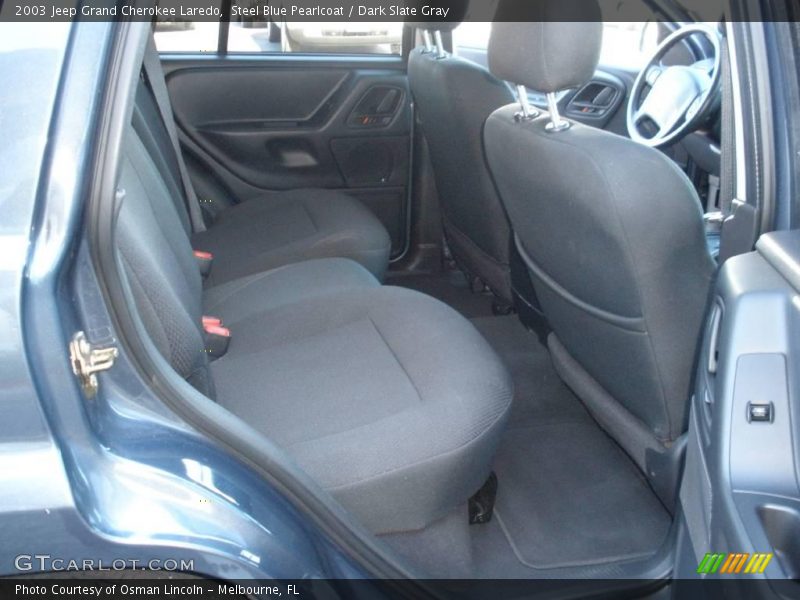 Steel Blue Pearlcoat / Dark Slate Gray 2003 Jeep Grand Cherokee Laredo