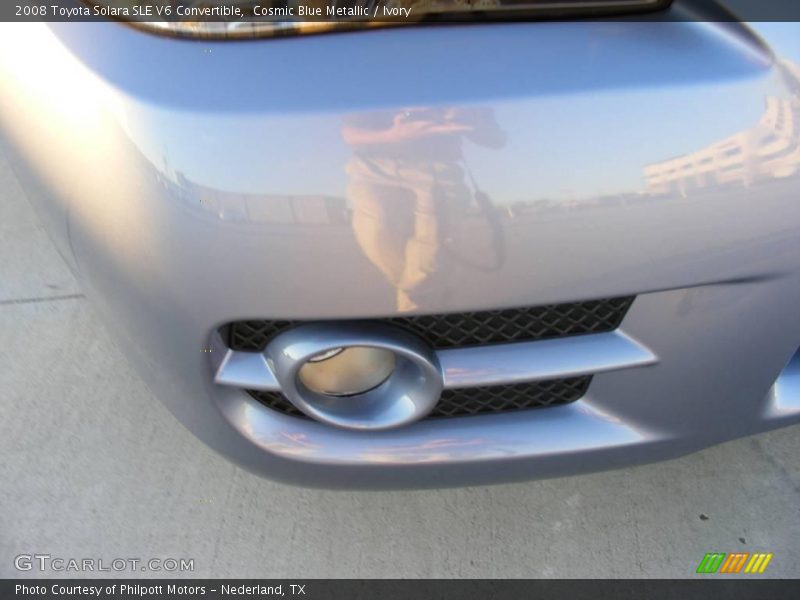 Cosmic Blue Metallic / Ivory 2008 Toyota Solara SLE V6 Convertible
