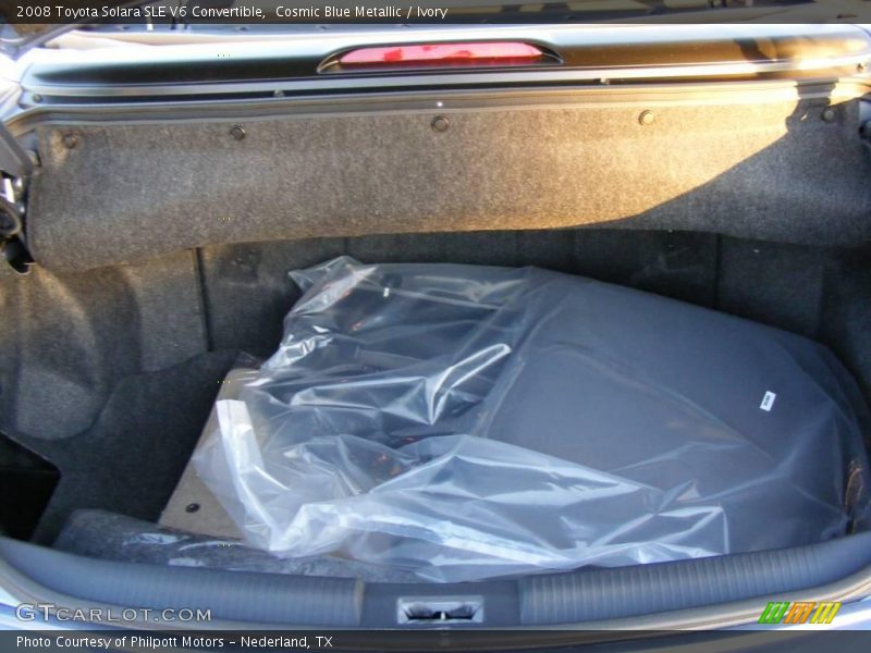 Cosmic Blue Metallic / Ivory 2008 Toyota Solara SLE V6 Convertible