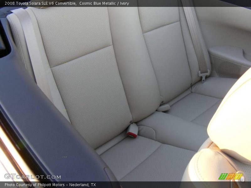 Cosmic Blue Metallic / Ivory 2008 Toyota Solara SLE V6 Convertible