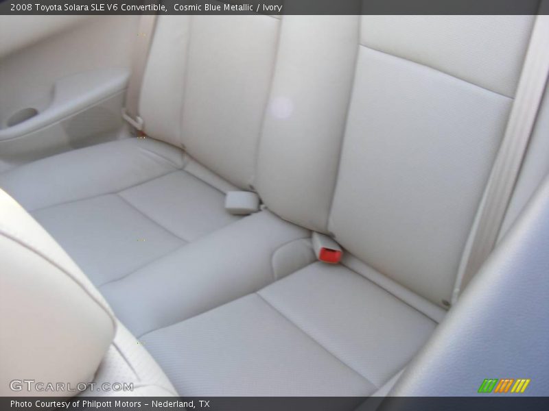 Cosmic Blue Metallic / Ivory 2008 Toyota Solara SLE V6 Convertible