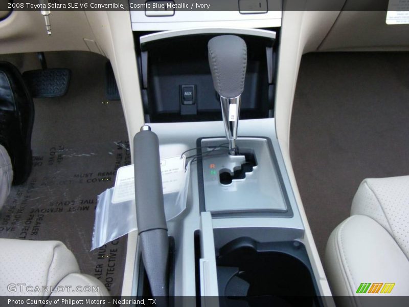 Cosmic Blue Metallic / Ivory 2008 Toyota Solara SLE V6 Convertible