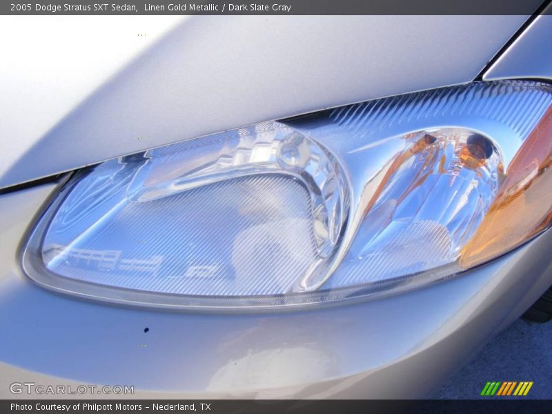 Linen Gold Metallic / Dark Slate Gray 2005 Dodge Stratus SXT Sedan