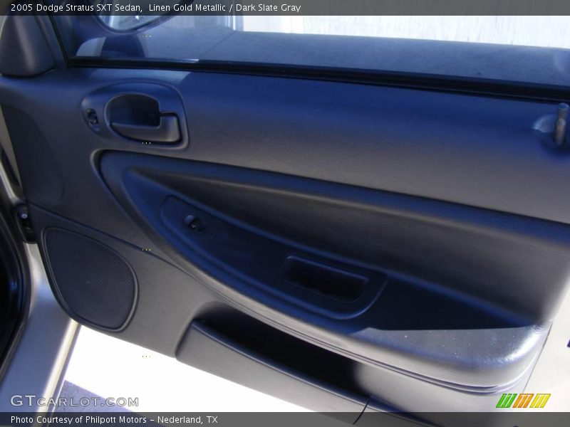 Linen Gold Metallic / Dark Slate Gray 2005 Dodge Stratus SXT Sedan