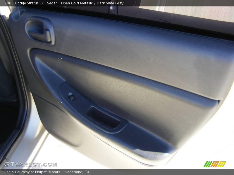 Linen Gold Metallic / Dark Slate Gray 2005 Dodge Stratus SXT Sedan