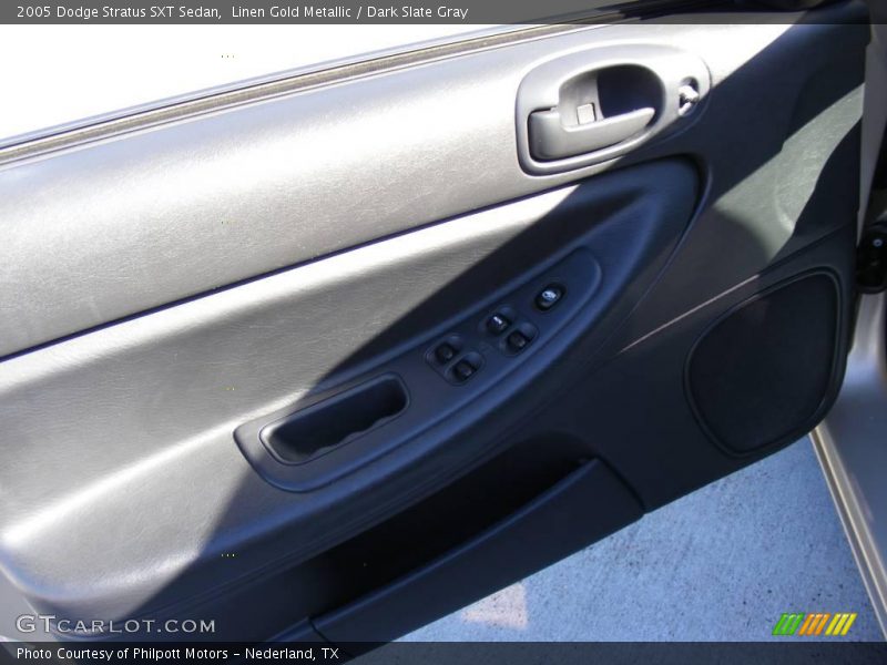 Linen Gold Metallic / Dark Slate Gray 2005 Dodge Stratus SXT Sedan