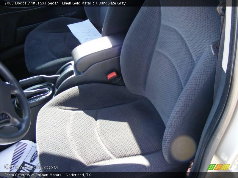 Linen Gold Metallic / Dark Slate Gray 2005 Dodge Stratus SXT Sedan