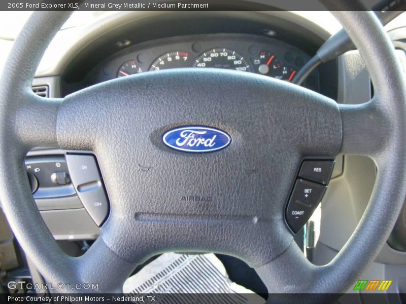 Mineral Grey Metallic / Medium Parchment 2005 Ford Explorer XLS