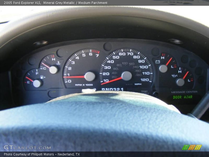 Mineral Grey Metallic / Medium Parchment 2005 Ford Explorer XLS
