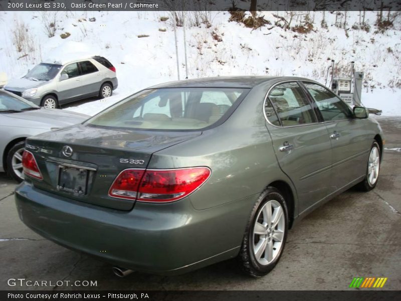 Oasis Green Pearl / Cashmere 2006 Lexus ES 330