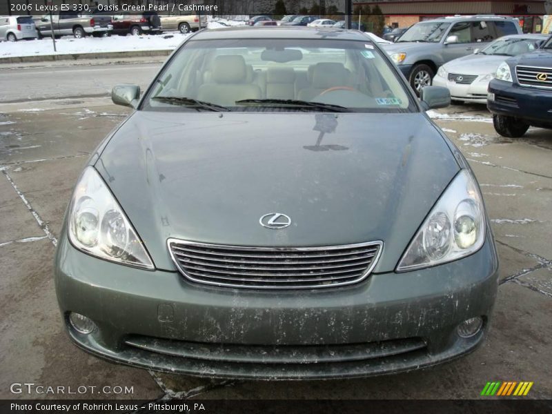 Oasis Green Pearl / Cashmere 2006 Lexus ES 330
