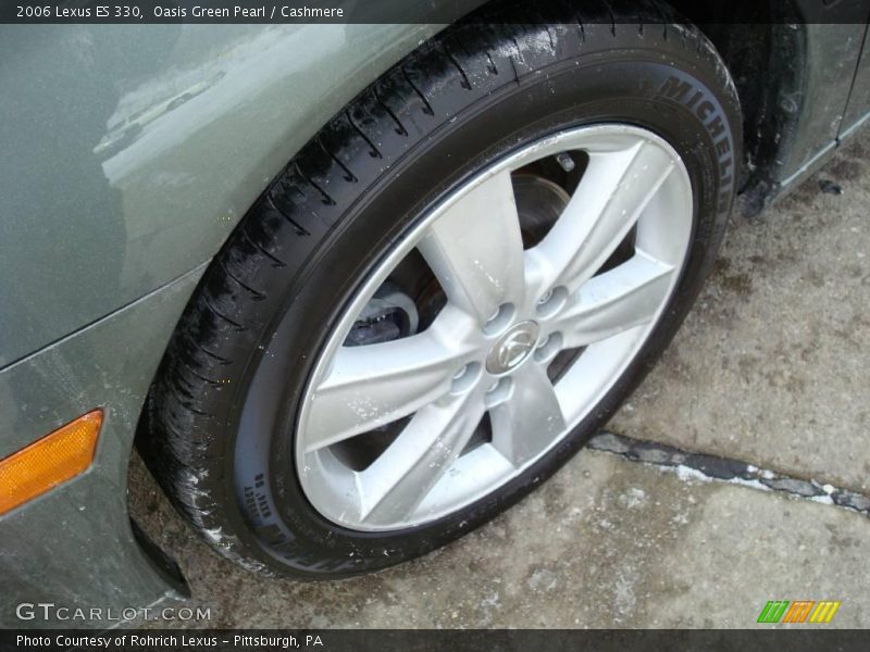 Oasis Green Pearl / Cashmere 2006 Lexus ES 330