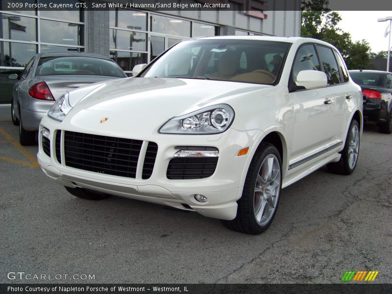 Sand White / Havanna/Sand Beige with Alcantara 2009 Porsche Cayenne GTS