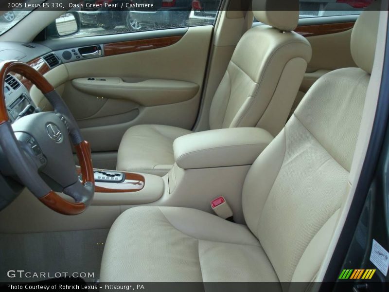 Oasis Green Pearl / Cashmere 2005 Lexus ES 330