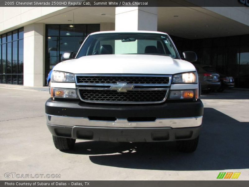 Summit White / Dark Charcoal 2005 Chevrolet Silverado 2500HD Regular Cab