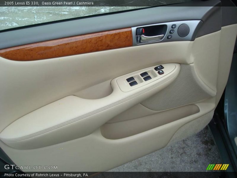 Oasis Green Pearl / Cashmere 2005 Lexus ES 330