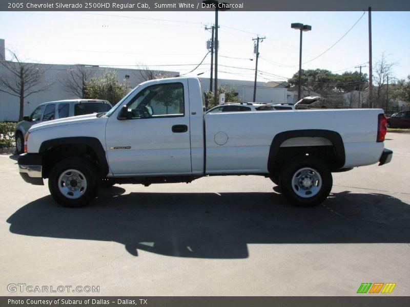 Summit White / Dark Charcoal 2005 Chevrolet Silverado 2500HD Regular Cab