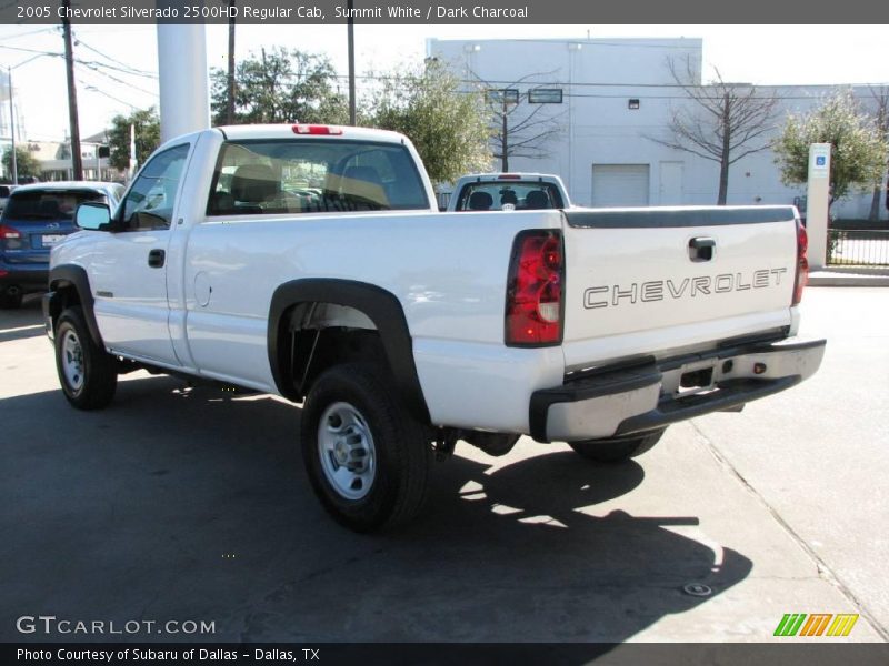 Summit White / Dark Charcoal 2005 Chevrolet Silverado 2500HD Regular Cab
