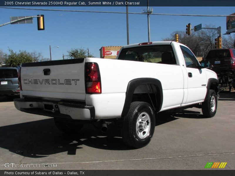 Summit White / Dark Charcoal 2005 Chevrolet Silverado 2500HD Regular Cab