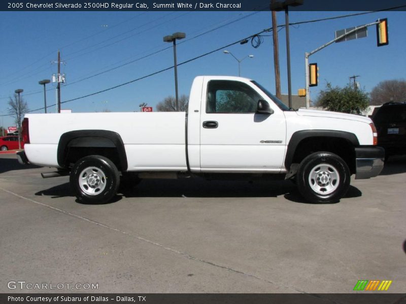 Summit White / Dark Charcoal 2005 Chevrolet Silverado 2500HD Regular Cab