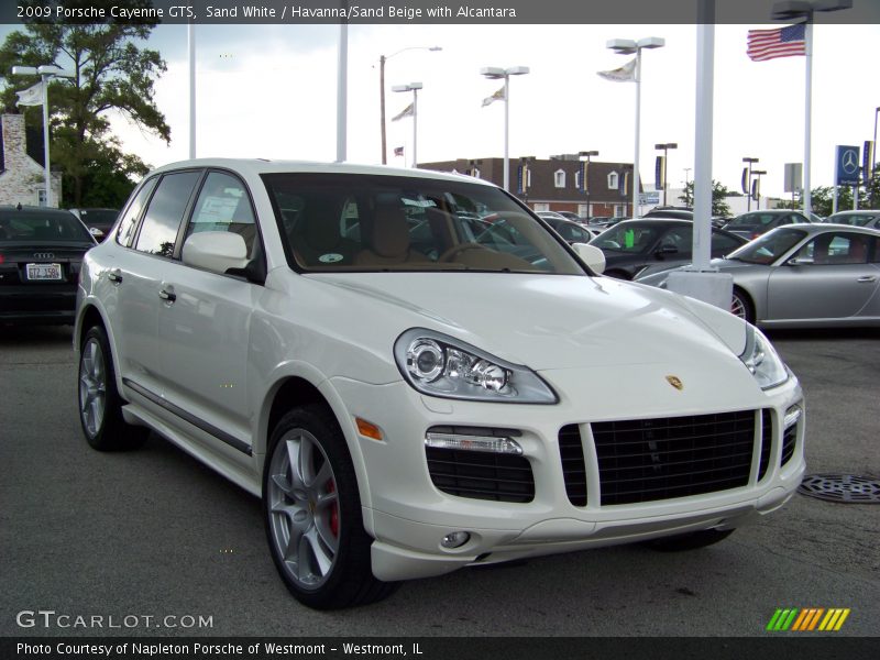 Sand White / Havanna/Sand Beige with Alcantara 2009 Porsche Cayenne GTS