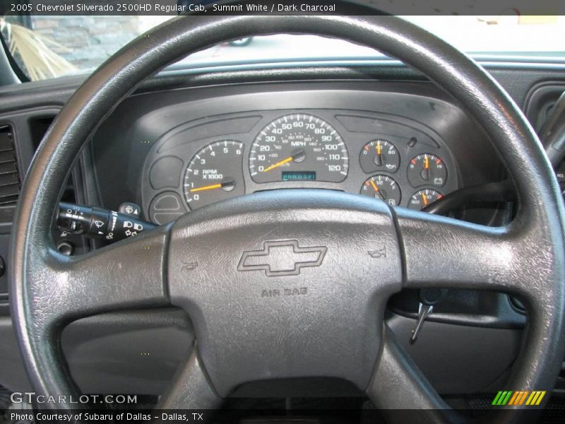Summit White / Dark Charcoal 2005 Chevrolet Silverado 2500HD Regular Cab