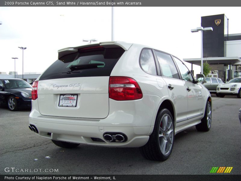 Sand White / Havanna/Sand Beige with Alcantara 2009 Porsche Cayenne GTS