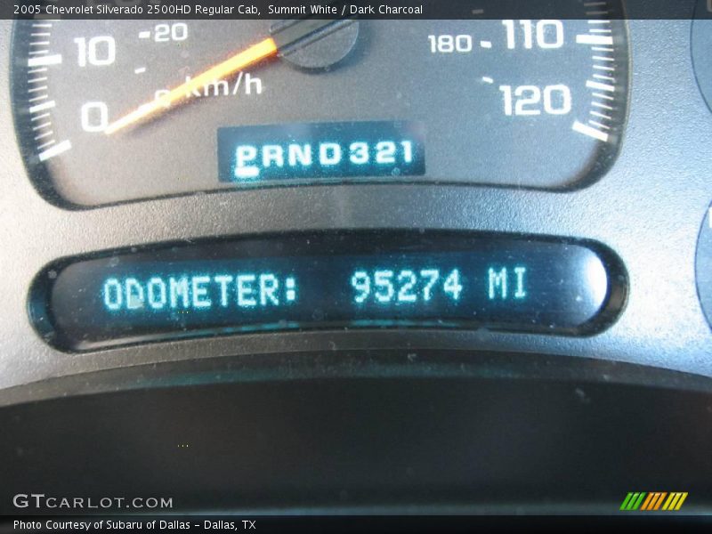 Summit White / Dark Charcoal 2005 Chevrolet Silverado 2500HD Regular Cab
