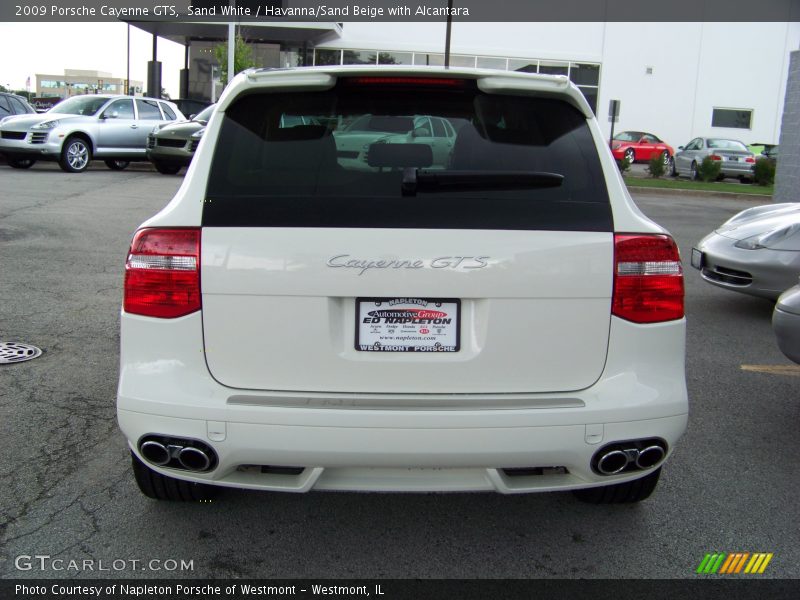 Sand White / Havanna/Sand Beige with Alcantara 2009 Porsche Cayenne GTS